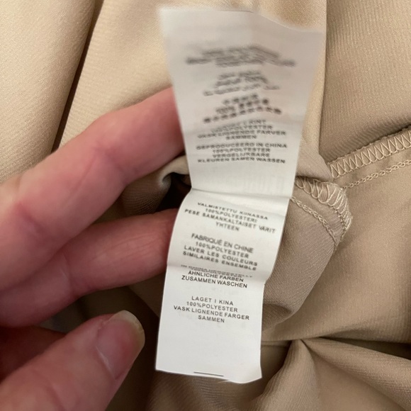 Missguided Woman’s Champage Gold Frill Hi/Low Cami Dress size: 8 NWOT - Picture 12 of 14